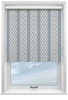 Knots, Misted - Roller Blind